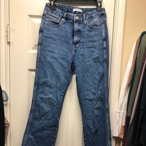 Good American Straight Legged with Curve